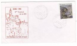 SOLLIES VILLE - 83 - ENVELOPPE 1er JOUR - FESTIVAL - BD - 31/08/1996. - Cartas & Documentos