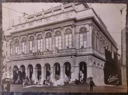 LYON (69).OPERA DE LYON.VOITURES ANCIENNES.CIRCULE EN 1946.PHOTO VERITABLE. - Lyon 1