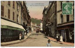 Delcampe - 54 - LONGWY-BAS - Rue Du Général Pershing - Animée - Longwy