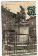 01 - CHATILLON SUR CHALARONNE. - Statue De Saint-Vincent-de-Paul. - Châtillon-sur-Chalaronne
