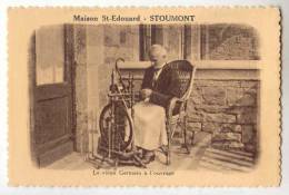 E1858   - Maison St-Edouard - Stoumont - Le Vieux Germain à L' Ouvrage *rouet* - Stoumont