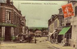 76 Les Londinières.  Rue Du Pont De Pierre. - Londinières