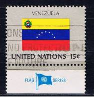 UNY+ UNO New York 1980 Mi 358 Flagge Von Venezuela - Gebraucht