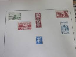 7-Timbres Oblitérés Afrique Occidentale Française —>:Ex Colonies Françaises - Other & Unclassified