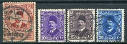 EGYPTE - Y&T 162, 169 à 171 - Used Stamps