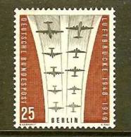 BERLIN 1959 MNH Stamp(s) Air Bridge 188 #1209 - Ungebraucht