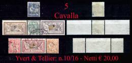 Cavalla-005 - Emissione 1902-11 (o) Used - Senza Difetti Occulti. - Gebraucht