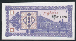 GEORGIA   P34   3   LARI    1993     UNC. - Georgië