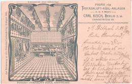 Werbung Fabrik Kühl Anlagen C Kirsch Berlin A Ausstellung STUTTGART 1902 Metzger + Fleischer Verbandstag - Kreuzberg