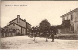 M-CALUSO-STAZIONE FERROVIARIA-LEGGERA ANIMAZIONE - Transportes