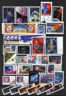 Russia USSR CCCP, Space - Astronauts - Satellites (o), Used - Sammlungen