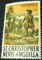 St Christopher Nevis And Anguilla 1970 Pirate Treasure 0.5c - Mint - St.Cristopher-Nevis & Anguilla (...-1980)