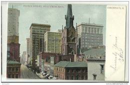 USA-ETATS-UNIS-CINCINNATI -OHIO-fourth Street, West From Main - Cincinnati