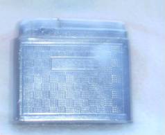 BRIQUET ANCIEN GAZ SILVER MATCH Compound ARGENT PLAQUE CISELE TB - Sonstige & Ohne Zuordnung