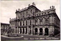 TORINO - PIAZZA CARLO ALBERTO - PALAZZO CARIGNANO (TO) - Palazzo Carignano