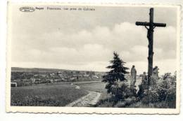 SUGNY-PANORAMA-VUE PRISE DU CALVAIRE-CARTE ENVOYEE-EDIT.TITEUX-MARCHAL-L´ABEILLE-SUGNY-VOYEZ 2 SCANS - Vresse-sur-Semois