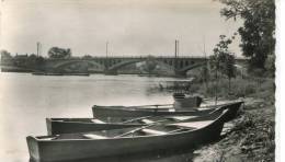 CPSM 42 ANDREZIEUX LE PONT SUR LA LOIRE - Andrézieux-Bouthéon