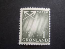 GREENLAND   1963    MICHEL  47   YVERT 36    MNH **  (025003-001/015) - Neufs