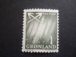 GREENLAND   1963    MICHEL  47   YVERT 36    MNH **  (025003-001/015) - Ungebraucht