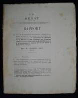 Chemins De Fer Ligne DAKAR à SAINT-LOUIS ( Sénégal) RAPPORT Charles BRUN 1881 - Chemin De Fer & Tramway