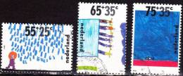 1988 Kinderzegels Gestempelde Serie NVPH 1415 / 1417 - Gebraucht