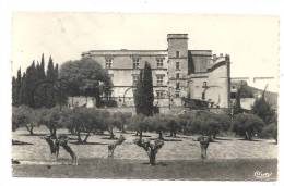 Lourmarin (84) : Le Château En 1959. - Lourmarin
