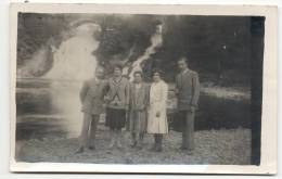 COO-CARTE-PHOTO-GROUPE DEVANT LA CASCADE - Stavelot