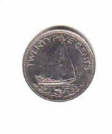 BAHAMAS    25  CENTS  2000  (KM # 63.2a) - Bahama's