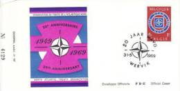 BELGIUM  1969  NATO  FDC /zx/ - NATO