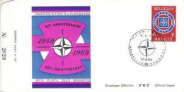 BELGIUM  1969  NATO  FDC /zx/ - NATO