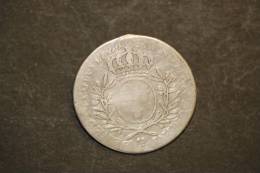 Monnaie, France, Monnaie Royale, Argent, 1/2 ECU Louis XV Aux Branches D´olivier 1726 AA (Metz) - 1715-1774 Luis XV El Bien Amado