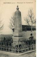 CPA 42 BOUTHEON MONUMENT DES COMBATTANTS - Andrézieux-Bouthéon