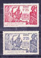 MARTINIQUE N°168 Et 169  Neufs Charniere - Unused Stamps