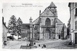 LONGJUMEAU - BEAU PLAN DE L'EGLISE SAINT-MARTIN -  TOP !!! - Longjumeau