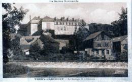 Postkarte / Thury Harcourt - Le Barrage Et Le Cháteau, Ca.1940 - Thury Harcourt