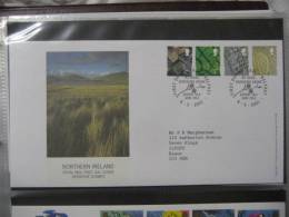 Great Britain 2001 Regional Definitives Northern Ireland Fdc - 2001-2010 Dezimalausgaben