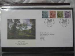 Great Britain 2001 Regional Definitives England Fdc - 2001-10 Ediciones Decimales