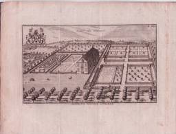 Plan Gravé Du Château De La Commune De WATERMAEL. - Watermael-Boitsfort - Watermaal-Bosvoorde