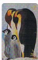 AUSTRIA - TELEKOM AUSTRIA (L&G) -  2000 PAINTING: KUNST (GINO MARGREITER: PENGUINS) TIRAGE 760    USED °  -  RIF. 5367 - Pingouins & Manchots