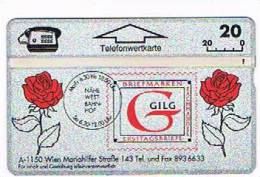 AUSTRIA - TELEKOM AUSTRIA (L&G) -  1993 GILG, BRIEFMARKEN ERSTTAGSBRIEFE  (TIRAGE 500)    USED °  -  RIF. 5328 - Francobolli & Monete
