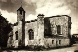 CPSM Dentelée   (17)   DAMPIERRE-sur-BOUTONNE  -  L'Eglise - - Dampierre-sur-Boutonne