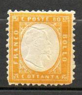 ITALIE  1862  (*)  Y&T N° 5 - Sans Gomme - Without Gum - Nuovi