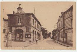 MAZIERES EN GATINE : AVENUE DE LA GARE - COLLECTION GODARD - RARE - 2 SCANS - - Mazieres En Gatine