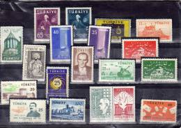 Turquie - Petit Lot De  Neufs** - Unused Stamps