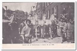 Utrecht Lustrumfeesten 1906 Souvenir Aan De Studentenfeesten (linkerkant Wat Minder) - Otros & Sin Clasificación