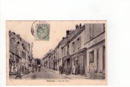 95 - Louvres Rue De Paris Belle Animation - Louvres