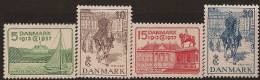 DENMARK 1937 Silver Jubilee SG 306-9 HM JU111 - Ungebraucht