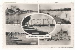 Chalonnes-sur-Loire (49) : 5 Vues Dont La Plage En 1952 (animé). - Chalonnes Sur Loire