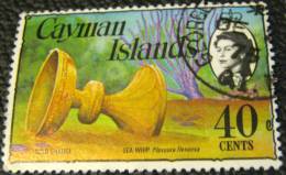 Cayman Islands 1974 Gold Chalice 40c - Used - Cayman Islands