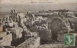Algerie-Carte Postale-Tebessa-Ruines De La Basilique-2/scans - Tébessa